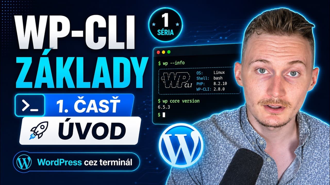 WP-CLI pro začátečníky: základy a první příkazy pro WordPress